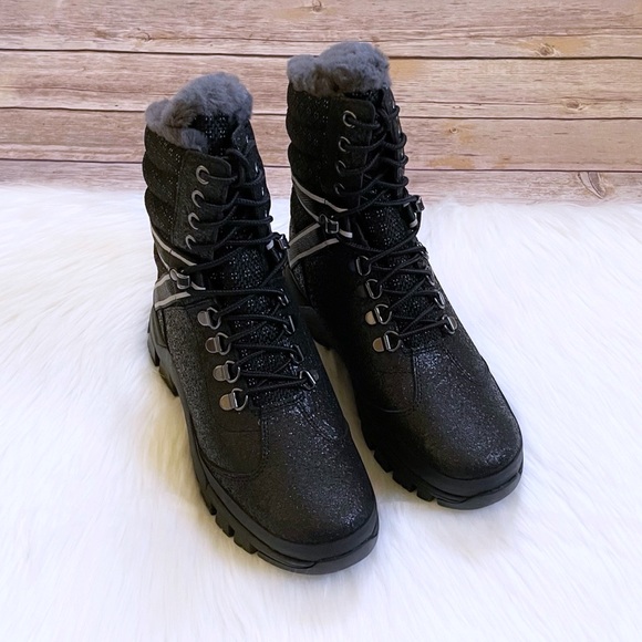 Timberland Women’s Jenness Falls Waterproof Insulated Black Helcor Boots - Picture 4 of 7